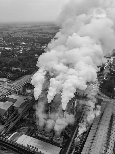 triple smokestacks